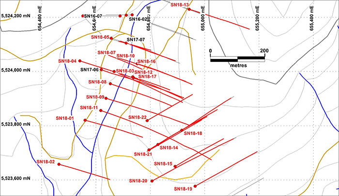 Plan Map of Fall Drill Program
